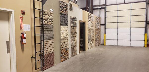 Manufactured Stone Veneer Showroom