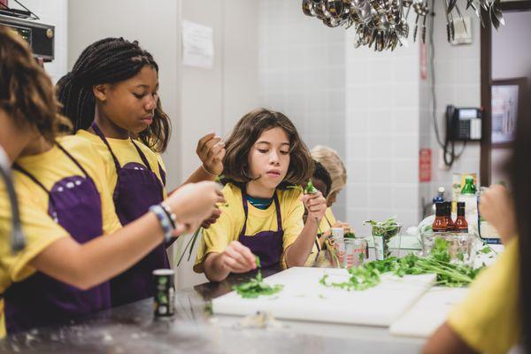 Culinary Arts Camp led by Bravado Spice Chef Vince