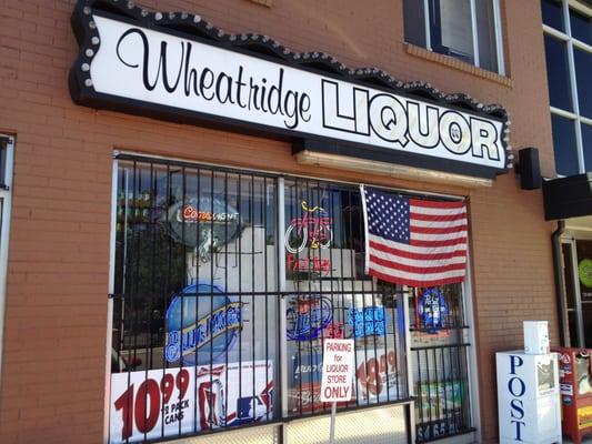 Wheat Ridge Liquors - or is the name Wheatridge Liquor ? Who knows.