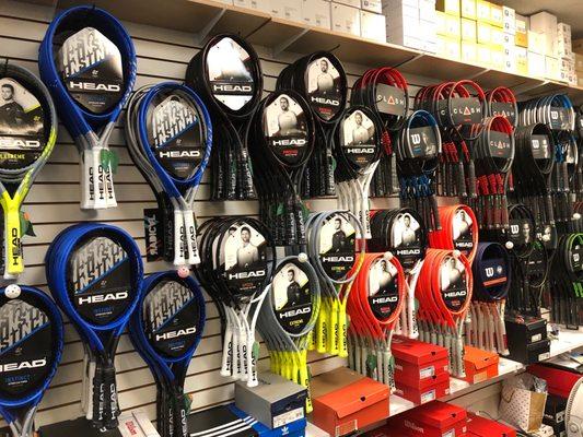 2022 Racquet selection