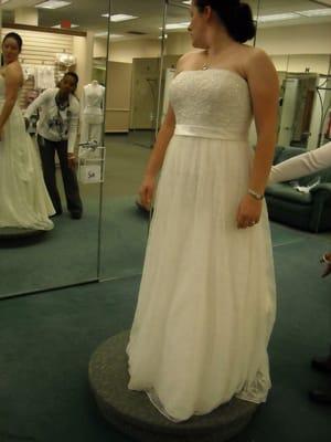 My dress before.