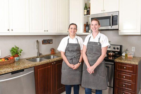 Mary Veinovic & Chef Julia Doyne