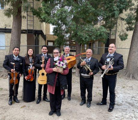 Amazing Mariachi performance for my Mom's birthday!