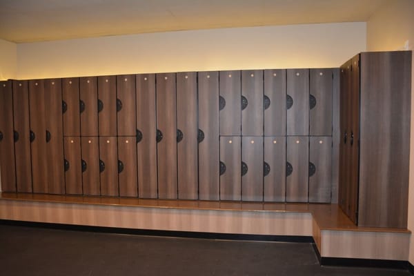 Full Service Locker Rooms with Showers, Sauna and Exceptionally Clean