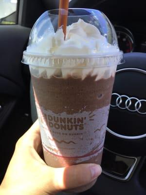 Frozen hot chocolate!! Oh my