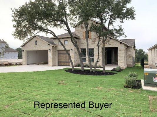 Sold in Dripping Springs