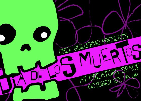 Flyer design for Chef Guillermo event