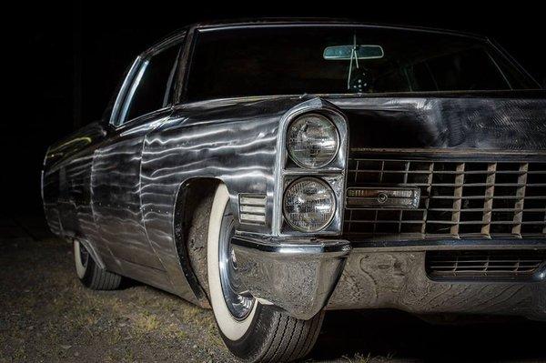 '68 bare metal Cadillac Calais