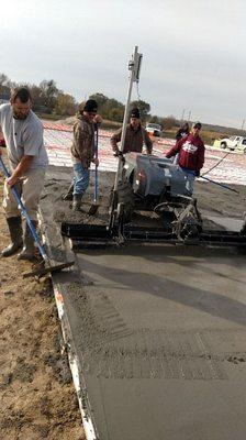 Laser Screed