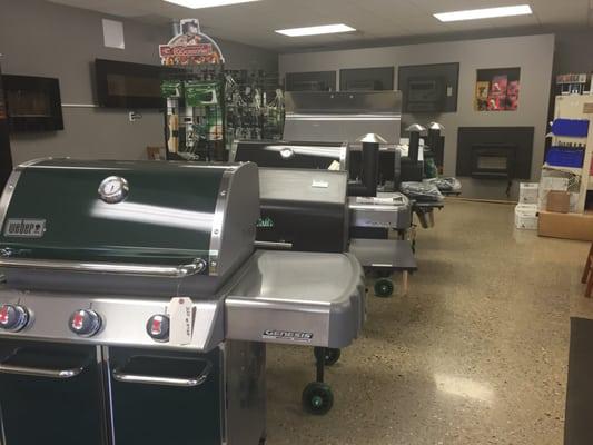 Shinny, new Weber Grills and Green Mountain Pellet grills