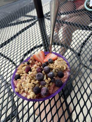 Create my own açaí bowl