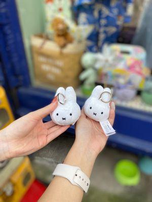 miffy keychains!