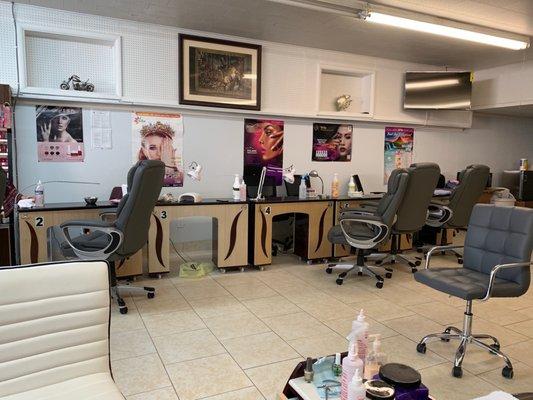 Manicure stations