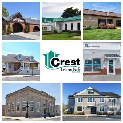 Crest Savings Bank's Financial Center Location in Cape May County, NJ