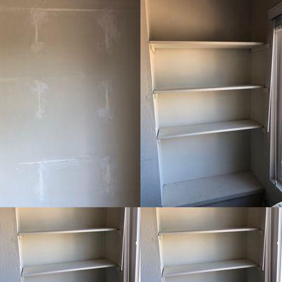 Shelving bookcase custom application