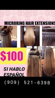 MicroRing Hair Extensions