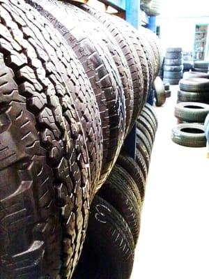 Huge selection of new & used tires!