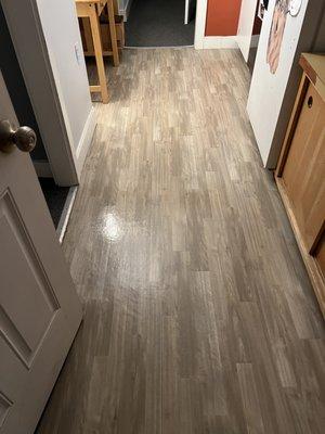 Vinyl flooring (deep Cleaning & shine)