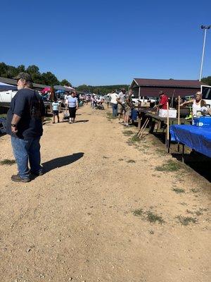 Huge setup of dealers.