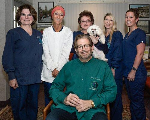 A Great Team: Dr. Gary Warr and staff