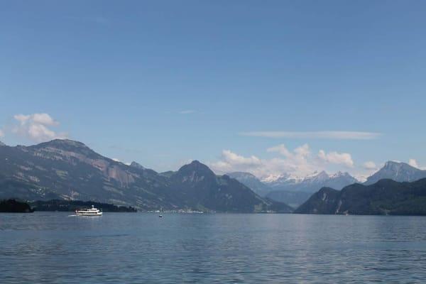 Lake cruise in Lucerne, Switzerland