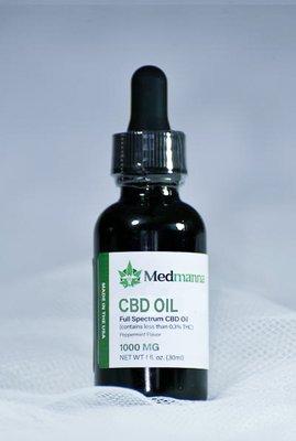 CBD OIL Full Spectrum by Medmanna. 1000mg