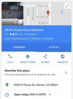 Best machine shop in all of Colorado!!