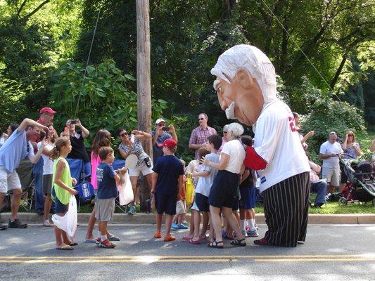 Kensington Labor Day Parade National's Big Teddy