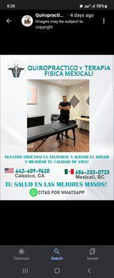 Quiropractico Y Terapia Fisica Mexicali