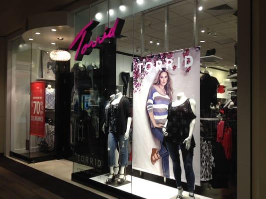 Store Front of Torrid in the Brea Mall!  Best Torrid anywhere!!!