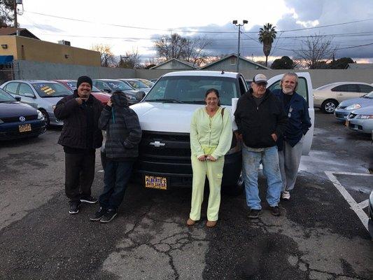 Congratulations Thomas and Rhonda on your 2008 Chevrolet Silverado..