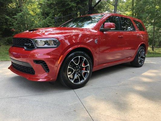 Durango SRT Hellcat: Stage-1 Paint Correction, Standard Interior Detail