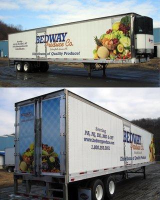 Fleet Graphics are a great way to Promote your Business and Products.