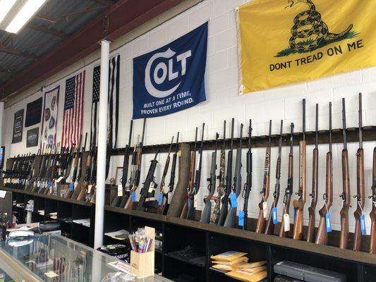 Gun wall