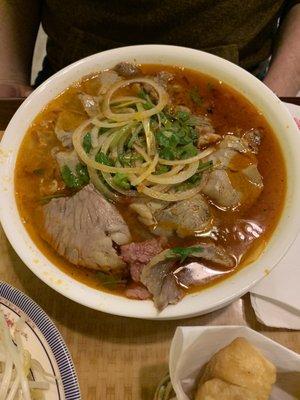 Spicy Ramen with meat