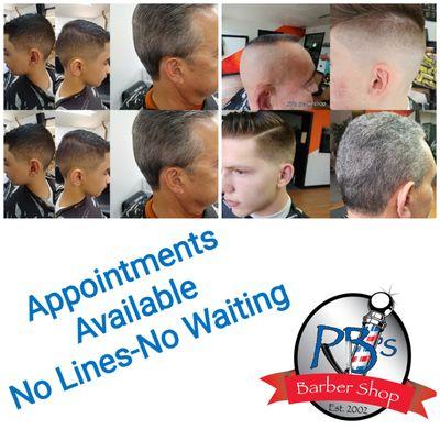 Online appointments www.rbsbarbershop.com