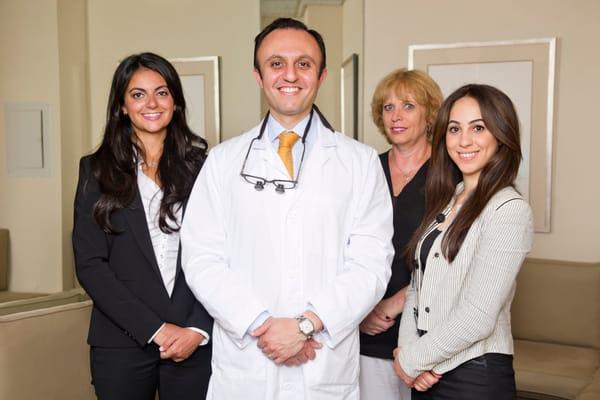 Treating dental emergencies is a routine part of Dr. Baharestani's practice.