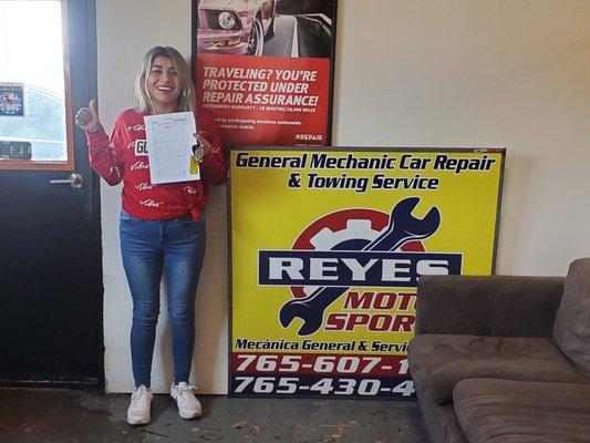 More satisfied customers at Reyes Motor Sports www.reyesmotorsports.com