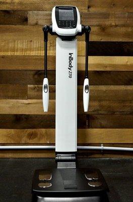 Our specialized Inbody 270 Body Composition machine helps us to personalize your health goals!