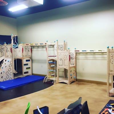 Check out occupational therapy sensory gym!!