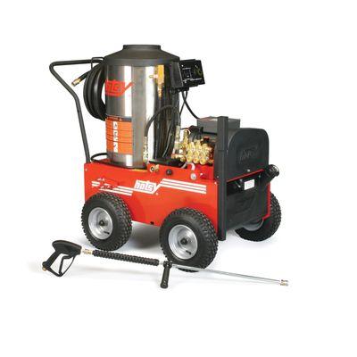 700 series - the standard for electric powered hot water pressure washers when looking for flow rate and pressure with its belt drive pump.