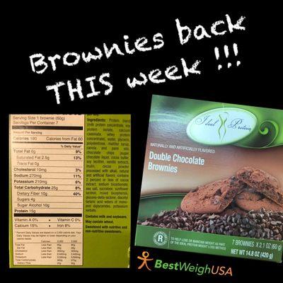 Brownies is back !!