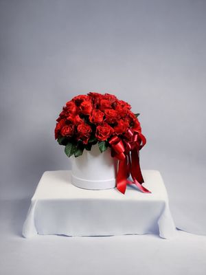 Red rose bouquet