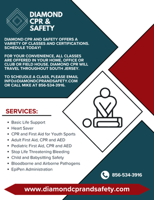 Diamond CPR and Safety