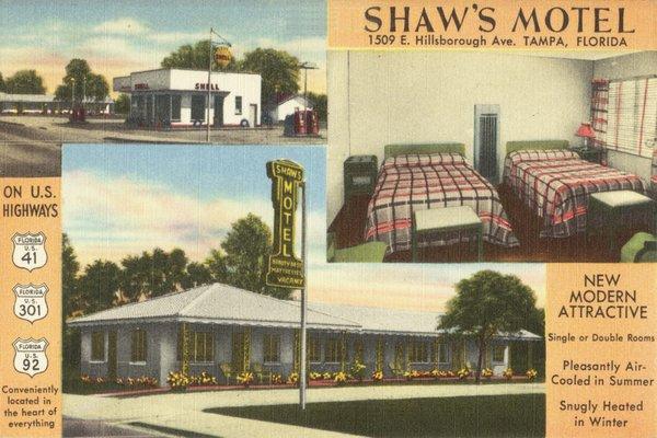 Shaws Motel - 1940