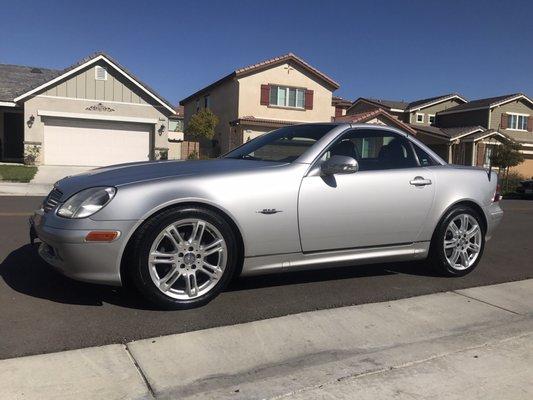 2004 SLK230 SE 157k miles ;)