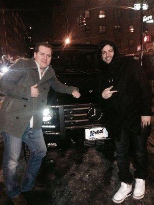 Dj Prostyle Picking up His G Class