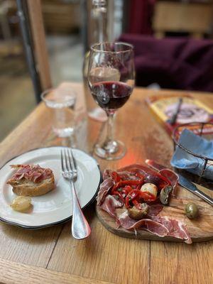 Supertuscan & prosciutto!