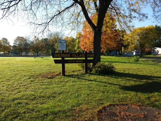 Park entrance