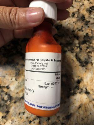 Medicine expired 2019